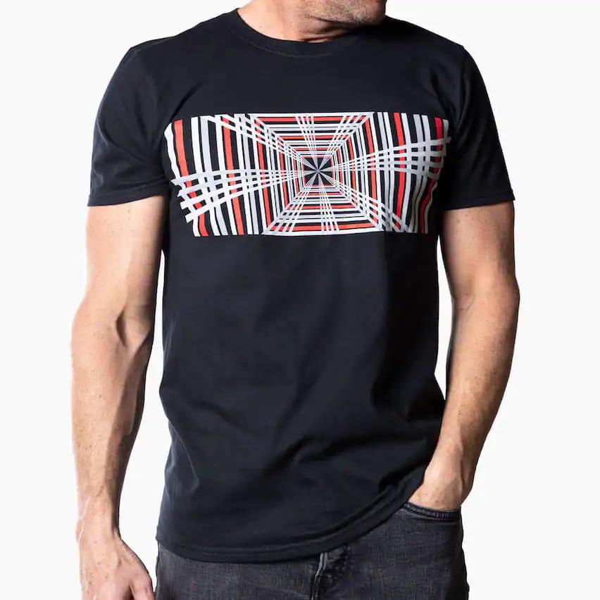 Camiseta Plaid Mode para Hombre