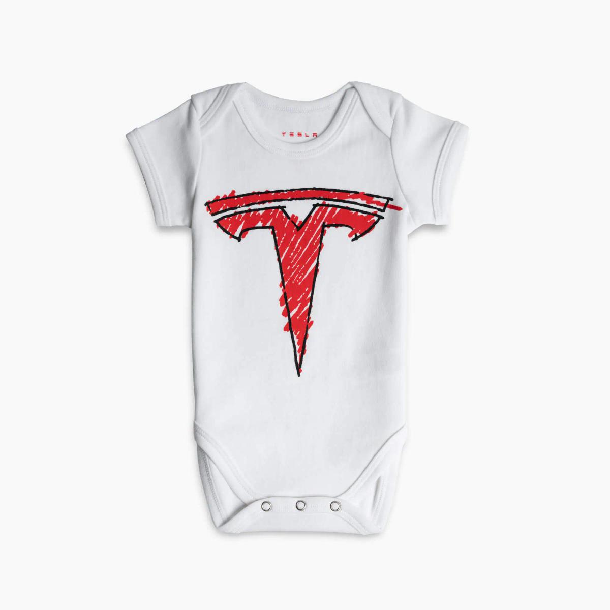 Scribble M Logo Onesie
