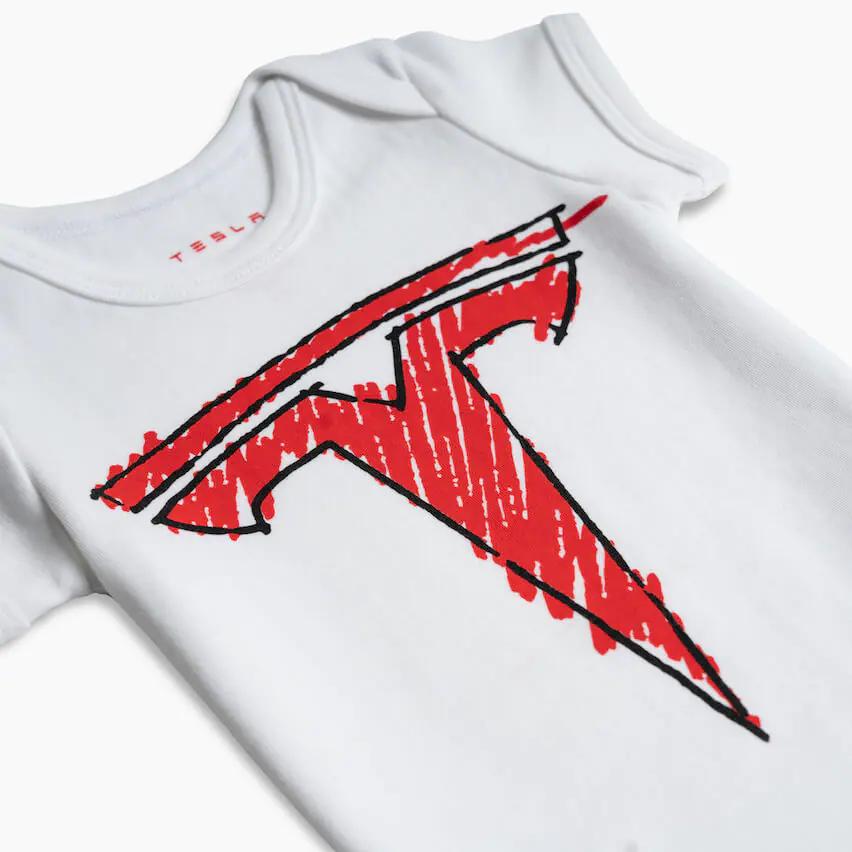 Scribble M Logo Onesie